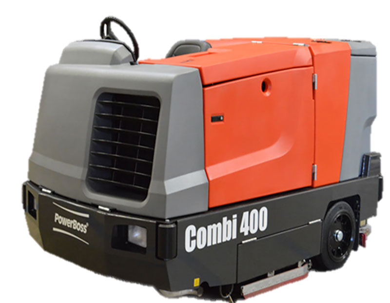 Hako Powerboss Combi 400 Ride On Sweeper/Scrubber Dryer